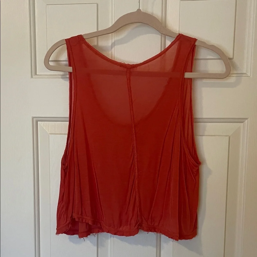 Free People Sheer Crop S:L